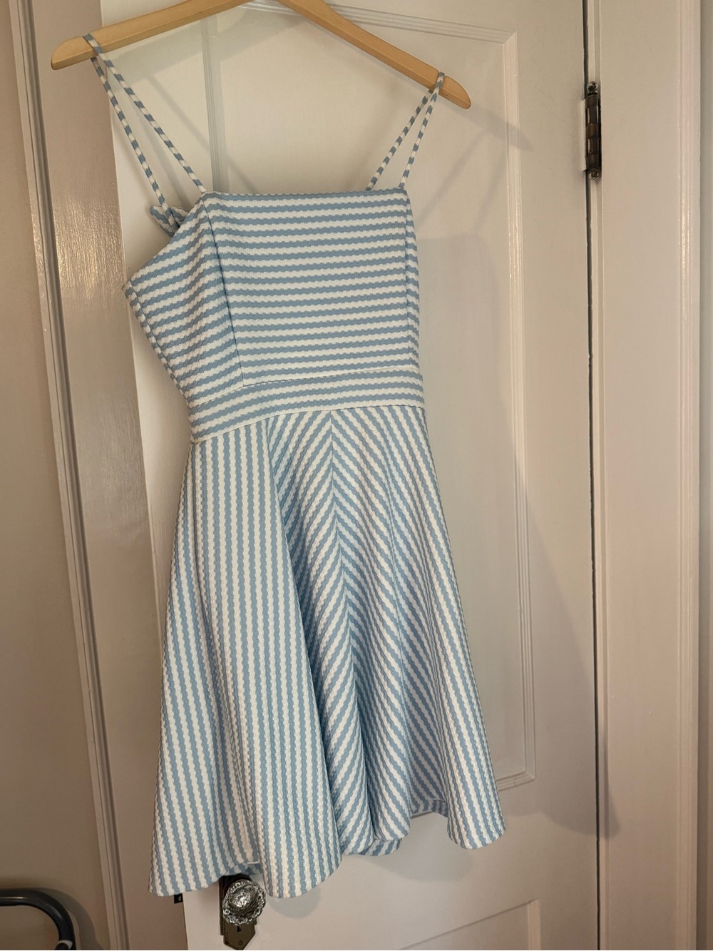 Anthropology Light Blue Stripe drsss